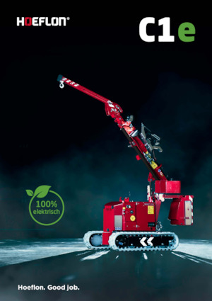 Grues à chenilles téléscopique Hoeflon Hoeflon C1e