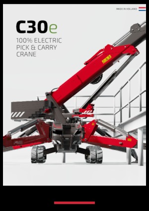 Grues à chenilles téléscopique Hoeflon Hoeflon C30e