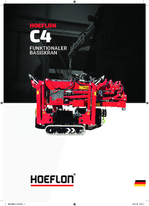 Grues à chenilles téléscopique Hoeflon Hoeflon C4e