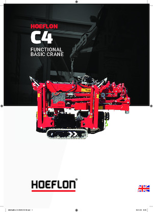 Grues à chenilles téléscopique Hoeflon Hoeflon C4e