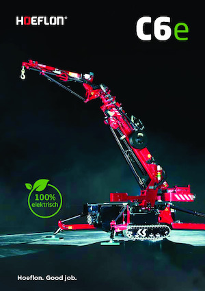 Grues à chenilles téléscopique Hoeflon Hoeflon C6e