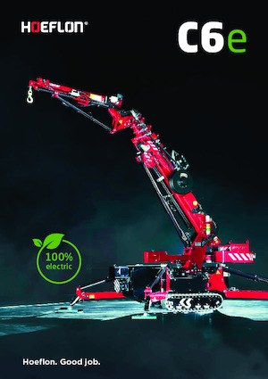 Grues à chenilles téléscopique Hoeflon Hoeflon C6e