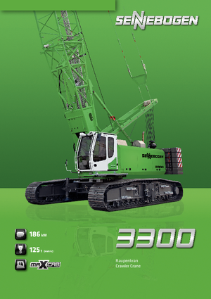 Grues à chenilles - flèche treillis Sennebogen 3300 Star Lifter