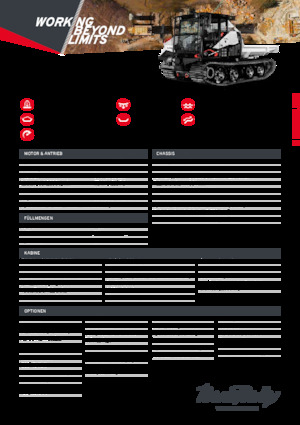 Bennes à chenilles PowerBully 9D