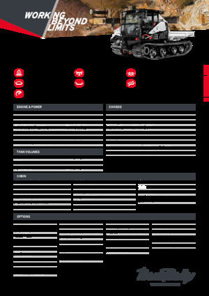 Bennes à chenilles PowerBully 9D