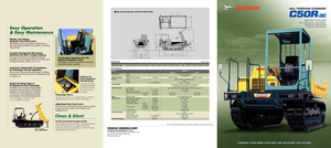 Bennes à chenilles Yanmar C 50 R 3