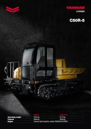 Bennes à chenilles Yanmar C 50 R 5