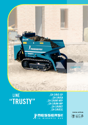 Bennes à chenilles Messersi CH 2 R 16 D