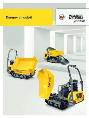 Bennes à chenilles Wacker Neuson DT10