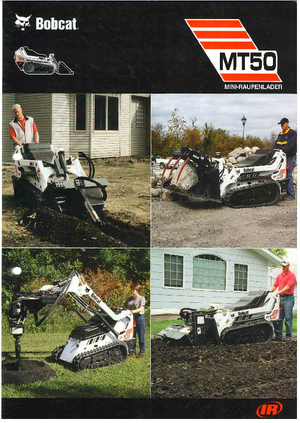 Bennes à chenilles Bobcat MT 50