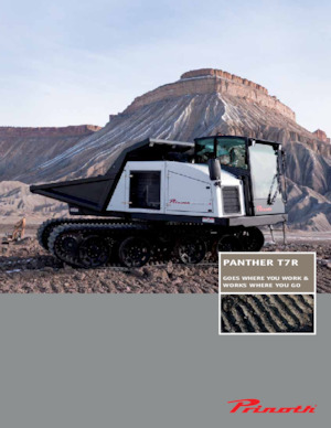 Bennes à chenilles Prinoth Panther T7R