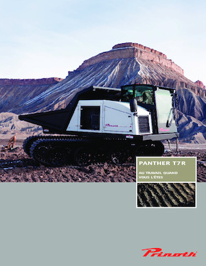 Bennes à chenilles Prinoth Panther T7R