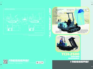 Bennes à chenilles Messersi TCH 2500