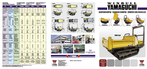 Bennes à chenilles Yamaguchi WB 07 ß