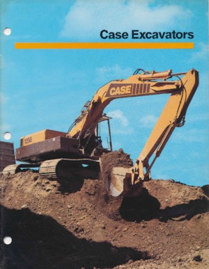 Excavatrice sur chenilles Case 220B
