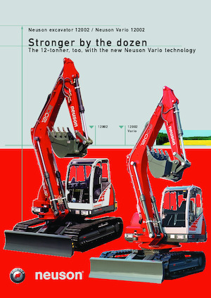 Excavatrice sur chenilles Neuson 12002