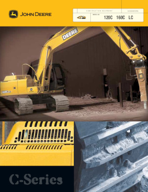 Excavatrice sur chenilles John Deere Construction 120C