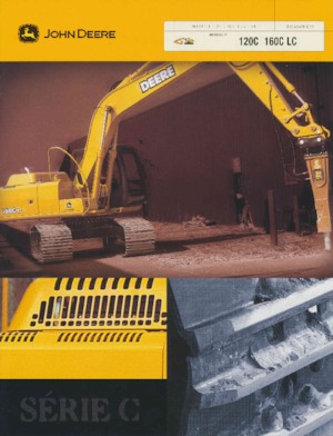 Excavatrice sur chenilles John Deere Construction 120C