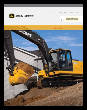 Excavatrice sur chenilles John Deere Construction 120D