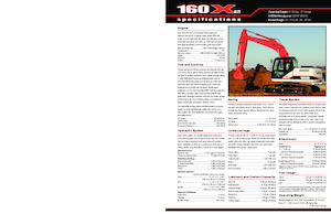 Excavatrice sur chenilles Link-Belt 160 X2