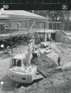 Excavatrice sur chenilles John Deere Construction 120