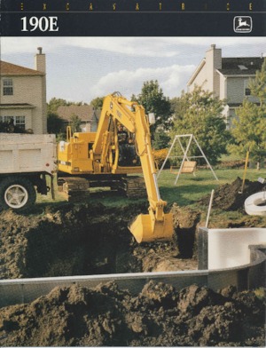 Excavatrice sur chenilles John Deere Construction 190E