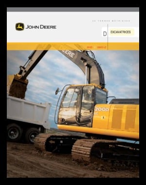 Excavatrice sur chenilles John Deere Construction 200D