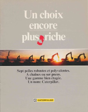 Excavatrice sur chenilles Caterpillar 205LC