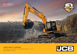 Excavatrice sur chenilles JCB 225 LC