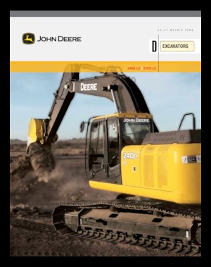 Excavatrice sur chenilles John Deere Construction 240D