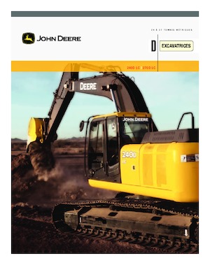 Excavatrice sur chenilles John Deere Construction 240D