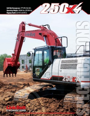 Excavatrice sur chenilles Link-Belt 250 X4