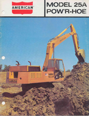 Excavatrice sur chenilles American Hoist & Derrick 25A