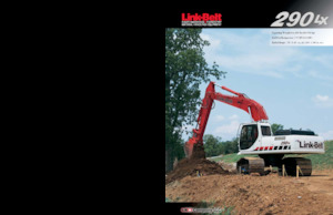 Excavatrice sur chenilles Link-Belt 290 LX