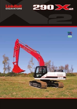 Excavatrice sur chenilles Link-Belt 290 X2