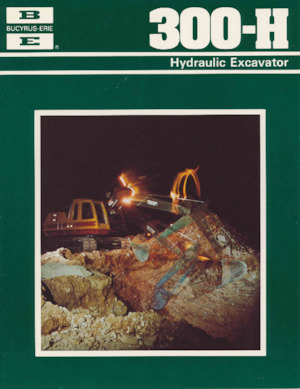 Excavatrice sur chenilles Bucyrus 300-H