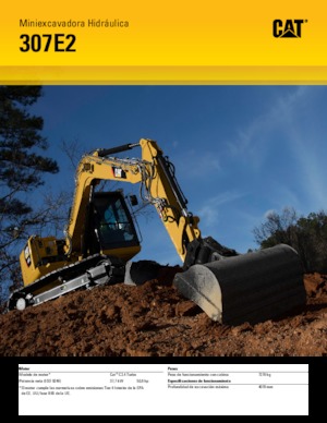 Excavatrice sur chenilles Caterpillar 30700