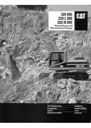 Excavatrice sur chenilles Caterpillar 320 L