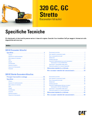 Excavatrice sur chenilles Caterpillar 320GC