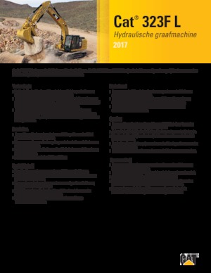 Excavatrice sur chenilles Caterpillar 323E L