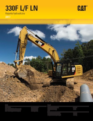 Excavatrice sur chenilles Caterpillar 330F L