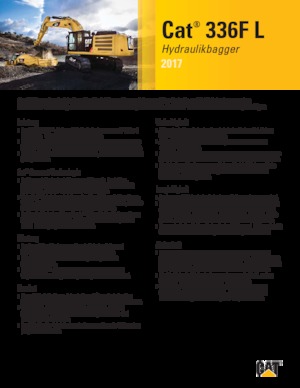 Excavatrice sur chenilles Caterpillar 336F L