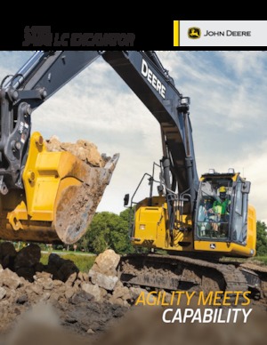 Excavatrice sur chenilles John Deere Construction 345G LC