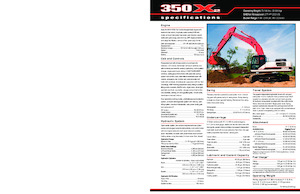 Excavatrice sur chenilles Link-Belt 350 X2