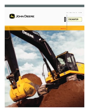 Excavatrice sur chenilles John Deere Construction 350D