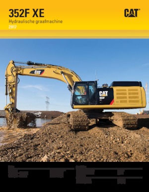 Excavatrice sur chenilles Caterpillar 352F XE