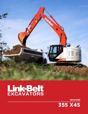 Excavatrice sur chenilles Link-Belt 355 X4S