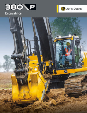 Excavatrice sur chenilles John Deere Construction 380 P