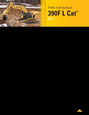 Excavatrice sur chenilles Caterpillar 390F L