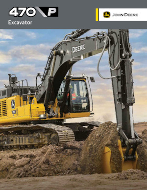 Excavatrice sur chenilles John Deere Construction 470 P